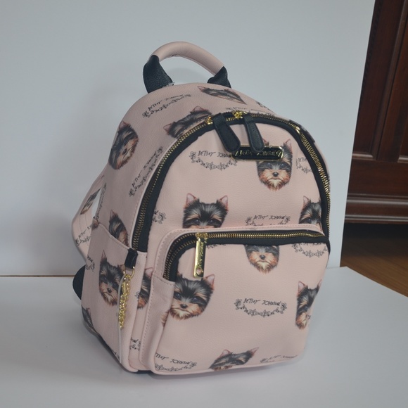betsey johnson yorkie bag